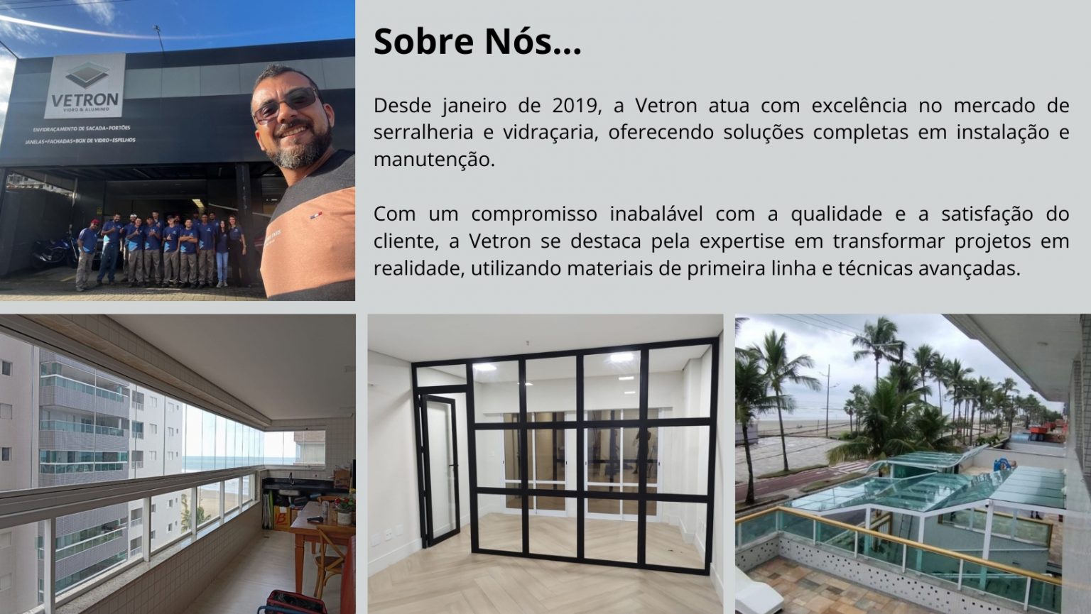 Vetron - Vidros & Alumínio para construtoras — imagem 11